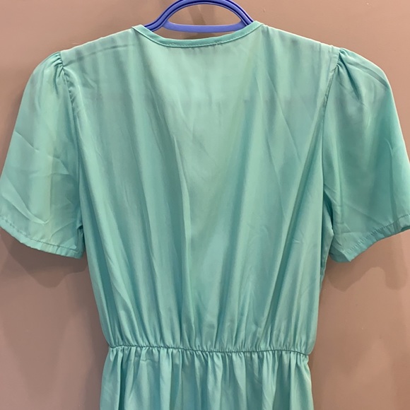 Mint wrap dress HONEY PUNCH - Picture 4 of 5